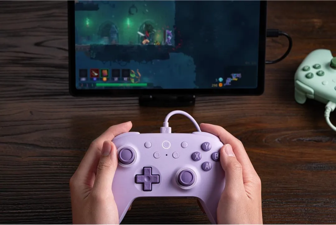 8Bitdo Ultimate 2C RET00473 Bedrade Controller - Paars - afbeelding 6 van 6