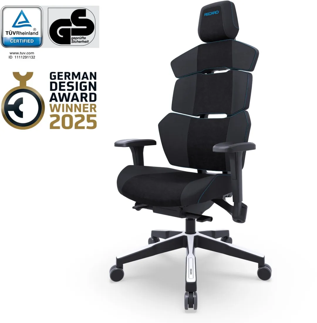 Recaro Nxt Gaming Stoel R030.502.063.10.00 - Zwart/Blauw