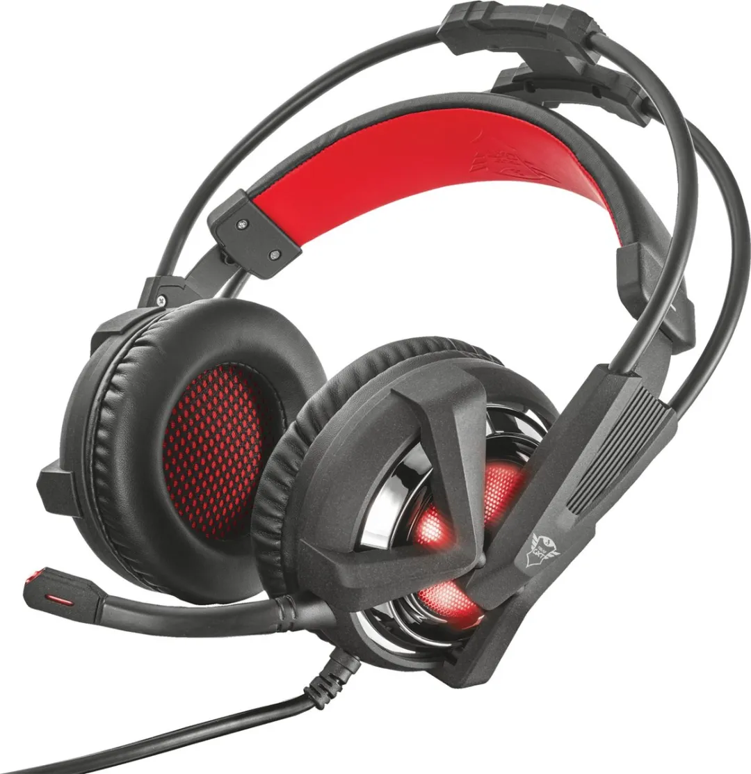Trust GXT 353 Vibratieheadset PS4 - 40mm - 21302 - Zwart