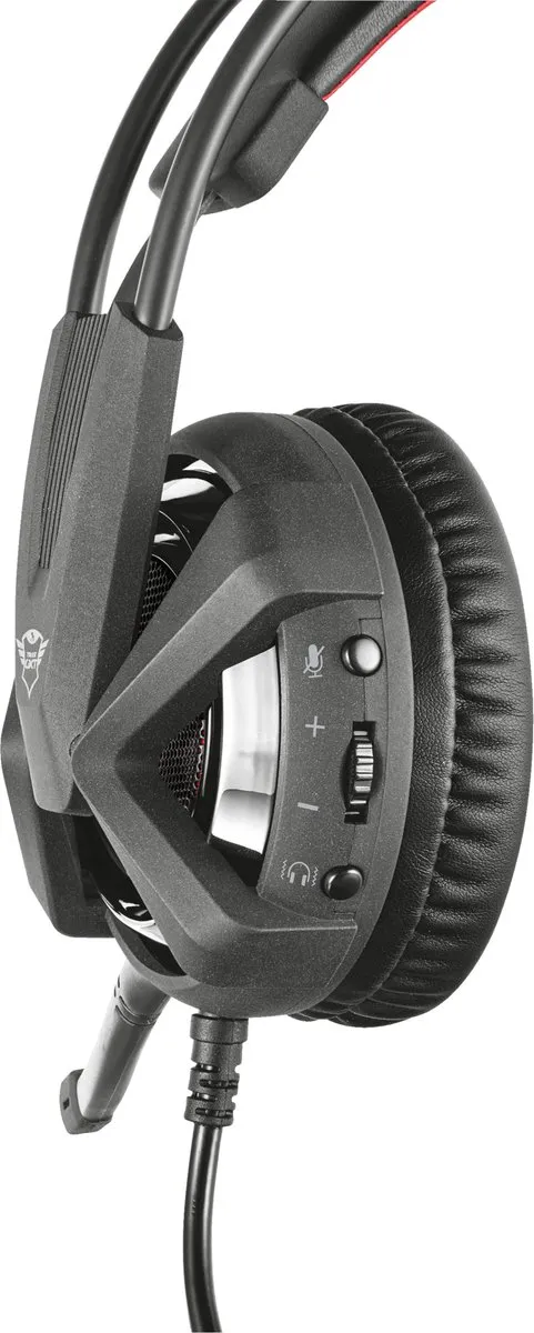 Trust GXT 353 Vibratieheadset PS4 - 40mm - 21302 - Zwart