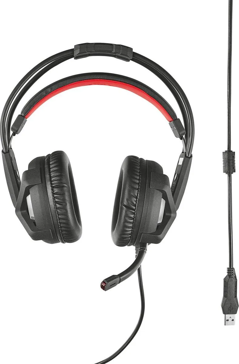 Trust GXT 353 Vibratieheadset PS4 - 40mm - 21302 - Zwart - afbeelding 6 van 6