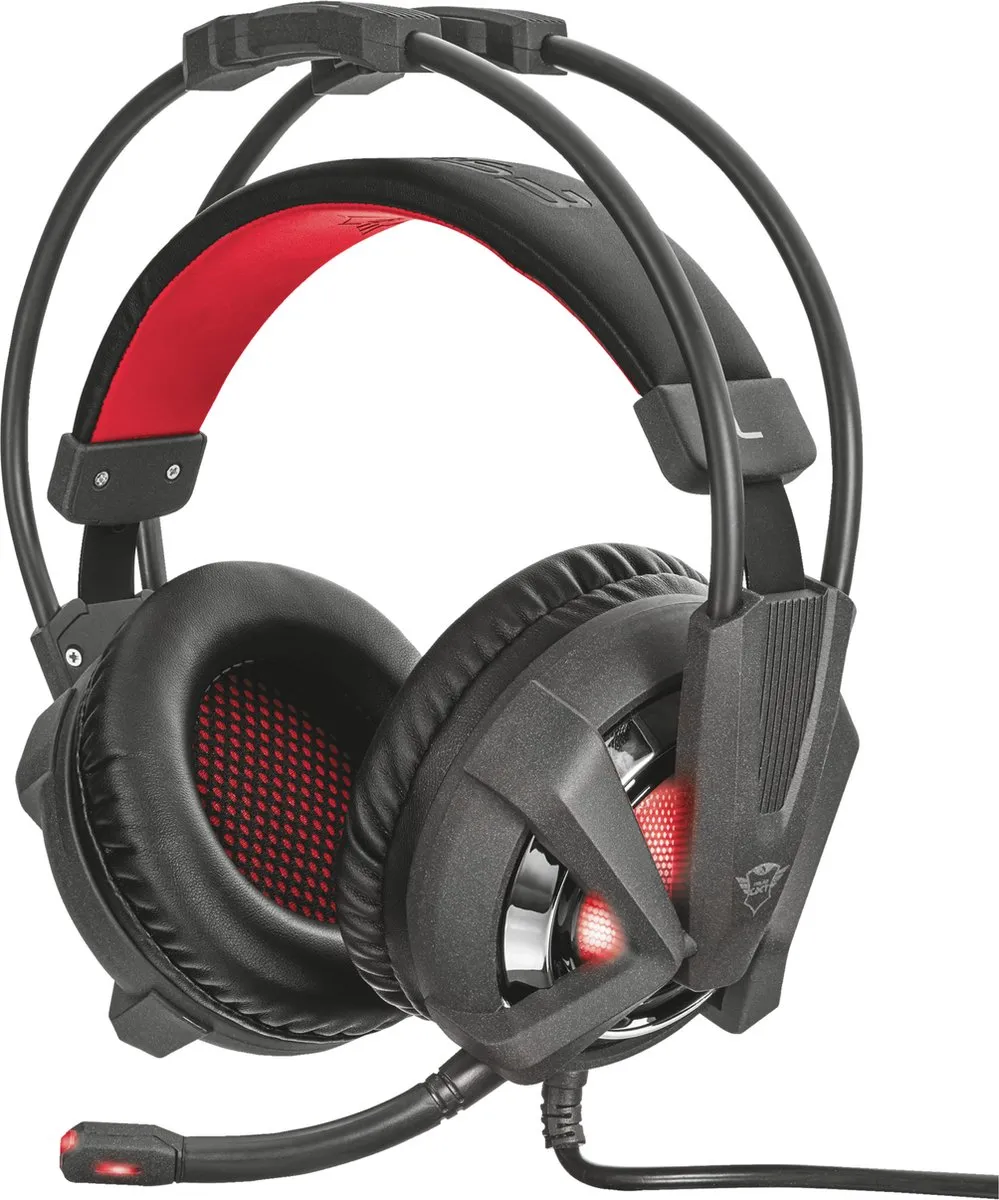 Trust GXT 353 Vibratieheadset PS4 - 40mm - 21302 - Zwart