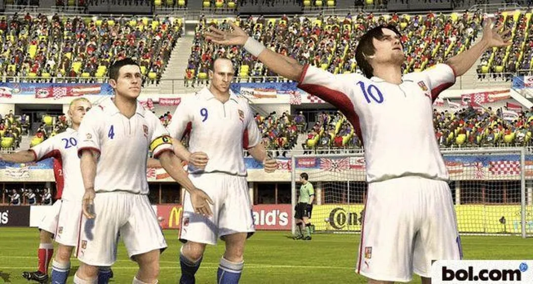 EA UEFA Euro 2008 Voetbalgame - 2 Spelers