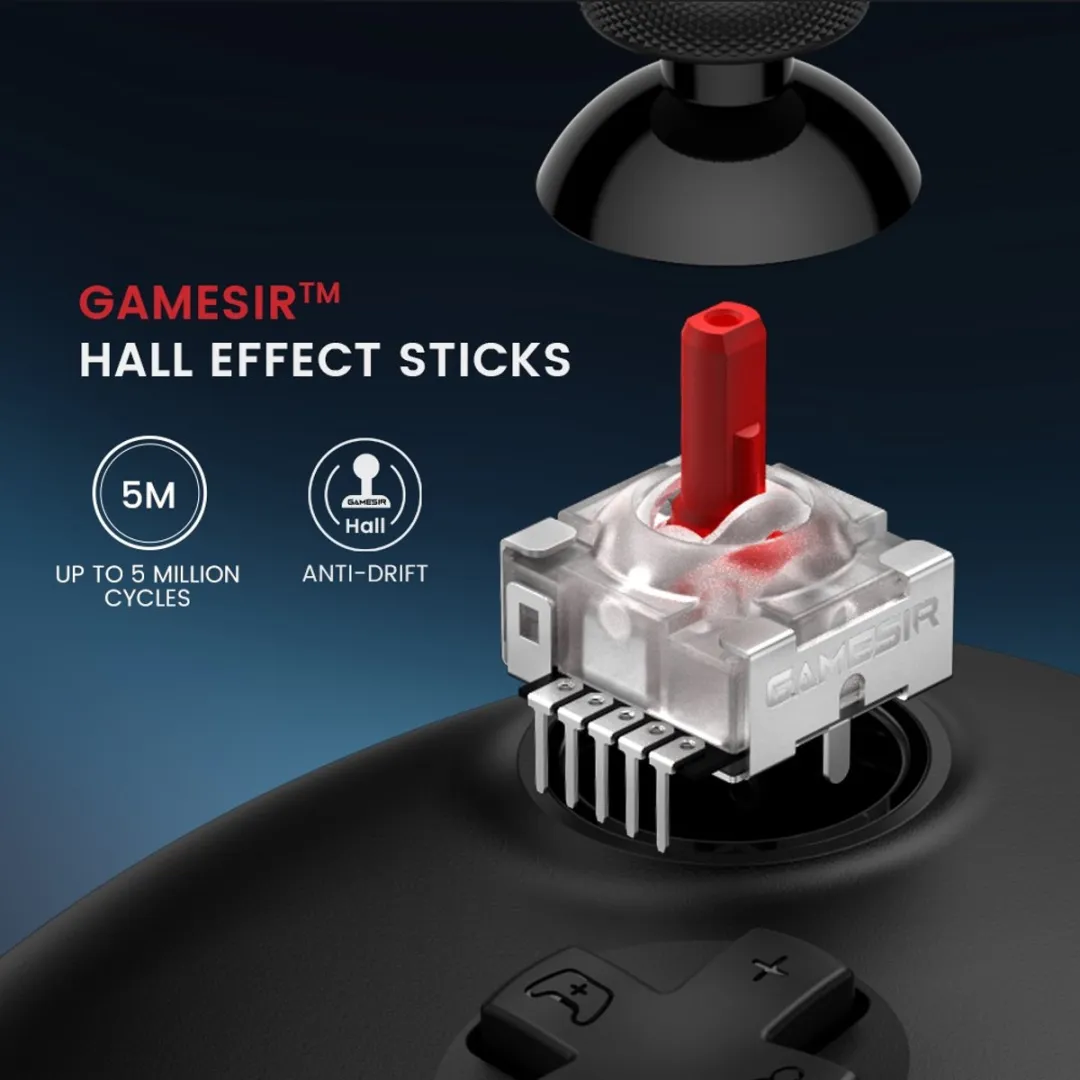 Gamesir G7 GSG700HE-2 Bedrade Controller - Xbox Series X|S/One - 20 Knoppen - Zwart