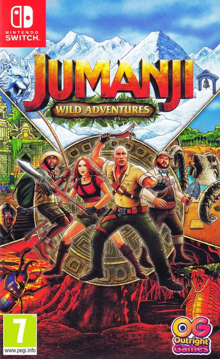 Outright Games Jumanji Wild Adventures Nintendo Switch
