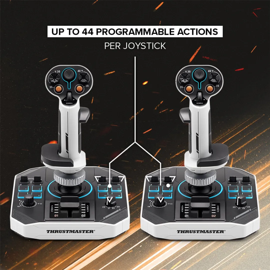 Thrustmaster SOL-R 2 Space Sim Duo HOSAS - 88 Knoppen