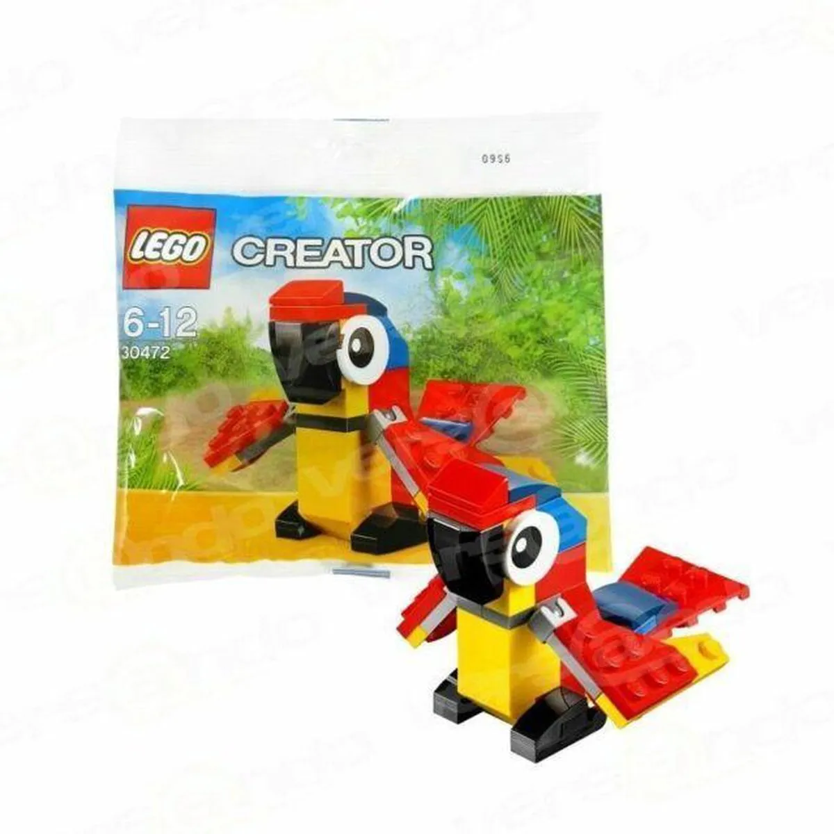LEGO Creator Papegaai 30472 - 43 Stukken - Rood/Geel/Blauw/Zwart/Grijs