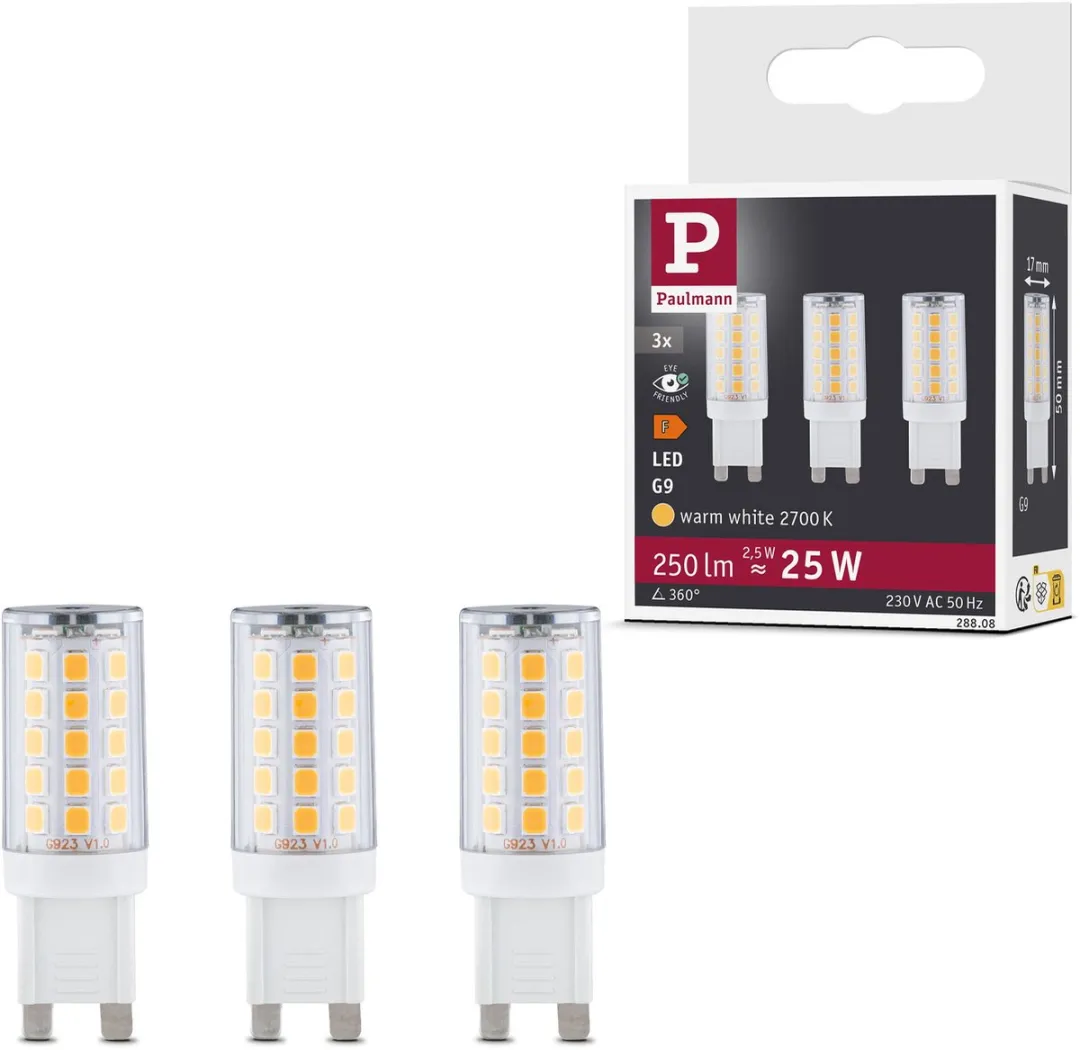 Paulmann LED Stiftfitting G9 Set