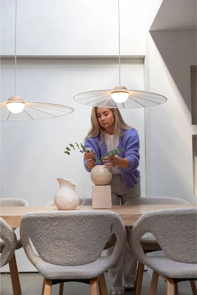 Zuiver Belle Hanglamp 80cm - Beige - afbeelding 6 van 6
