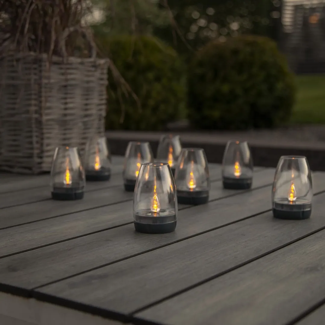 Star Trading Solar Tafellamp Tropea - Zwart - afbeelding 6 van 6