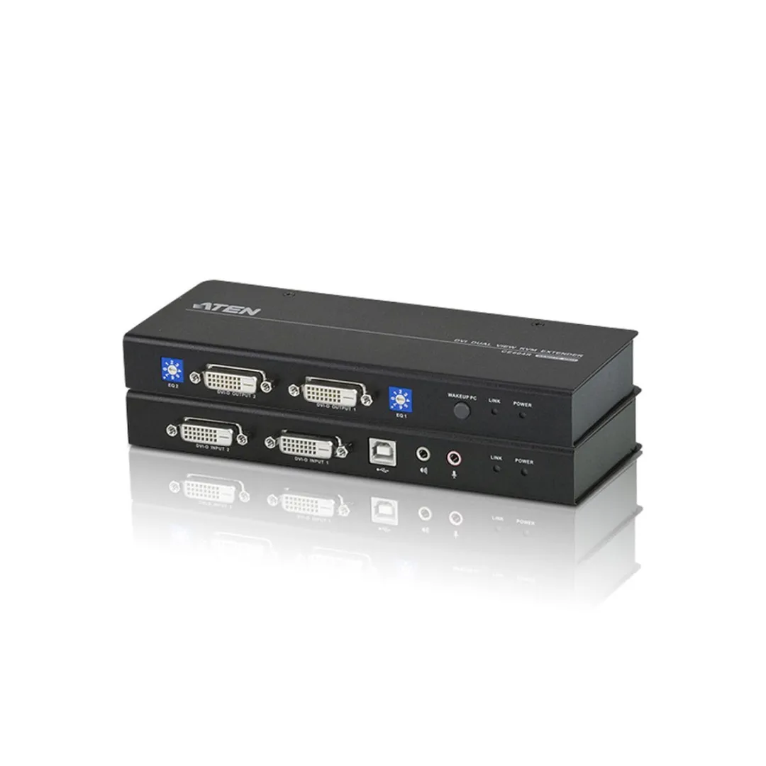 Aten CE604 KVM Extender DVI Audio USB RS232