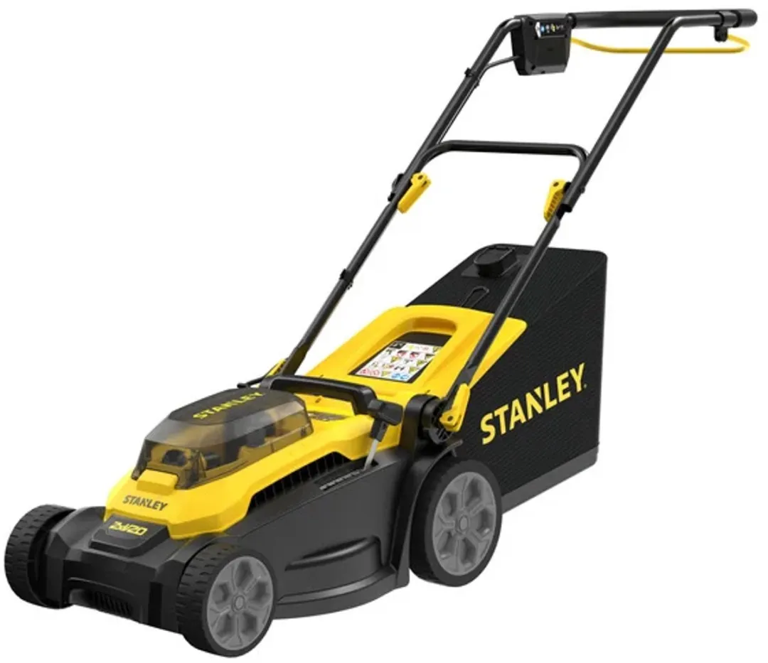 grasmaaier STANLEY 37cm 2x18V Push Mower 4Ah Kit