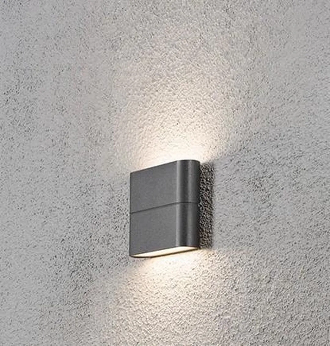 Konstsmide Chieri Spotlamp Buiten 2-lichts LED 3000K - Antraciet