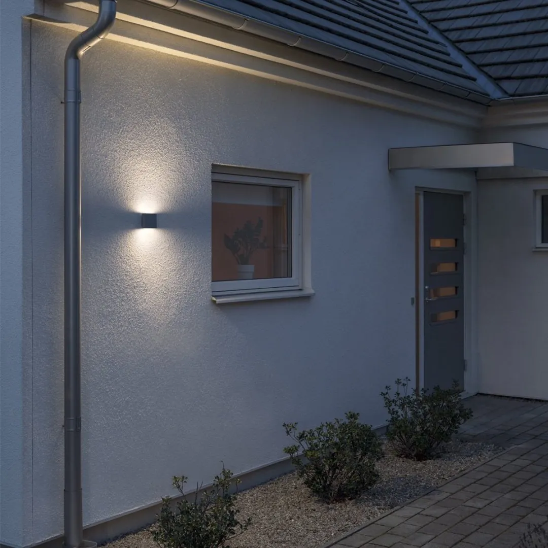 Konstsmide Chieri Spotlamp Buiten 2-lichts LED 3000K - Antraciet
