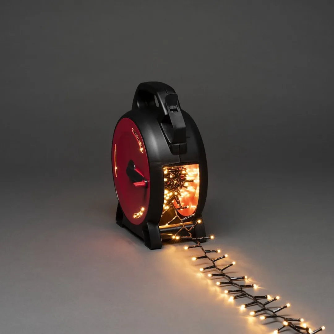 Konstsmide Cluster Lichtsnoer 600 LEDs - 13,2m - IP44