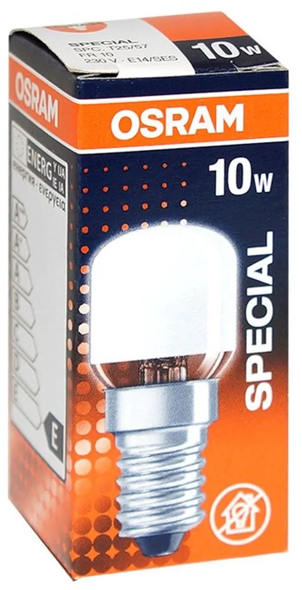 Osram E14 Koelkastlamp 10W 2700K - Mat - afbeelding 2 van 2