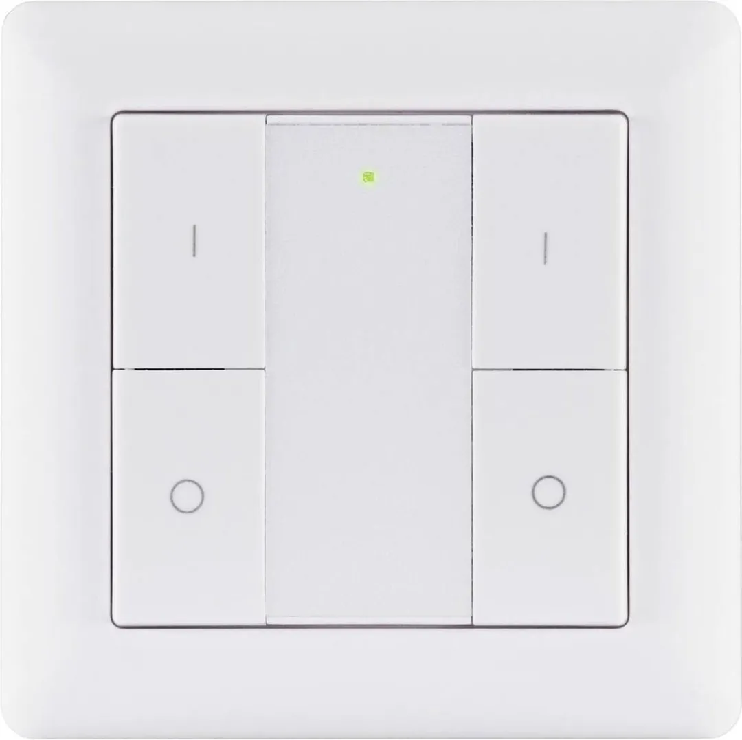 Paulmann Zigbee 3.0 Wandschakelaar On/Off/Dimm - Wit