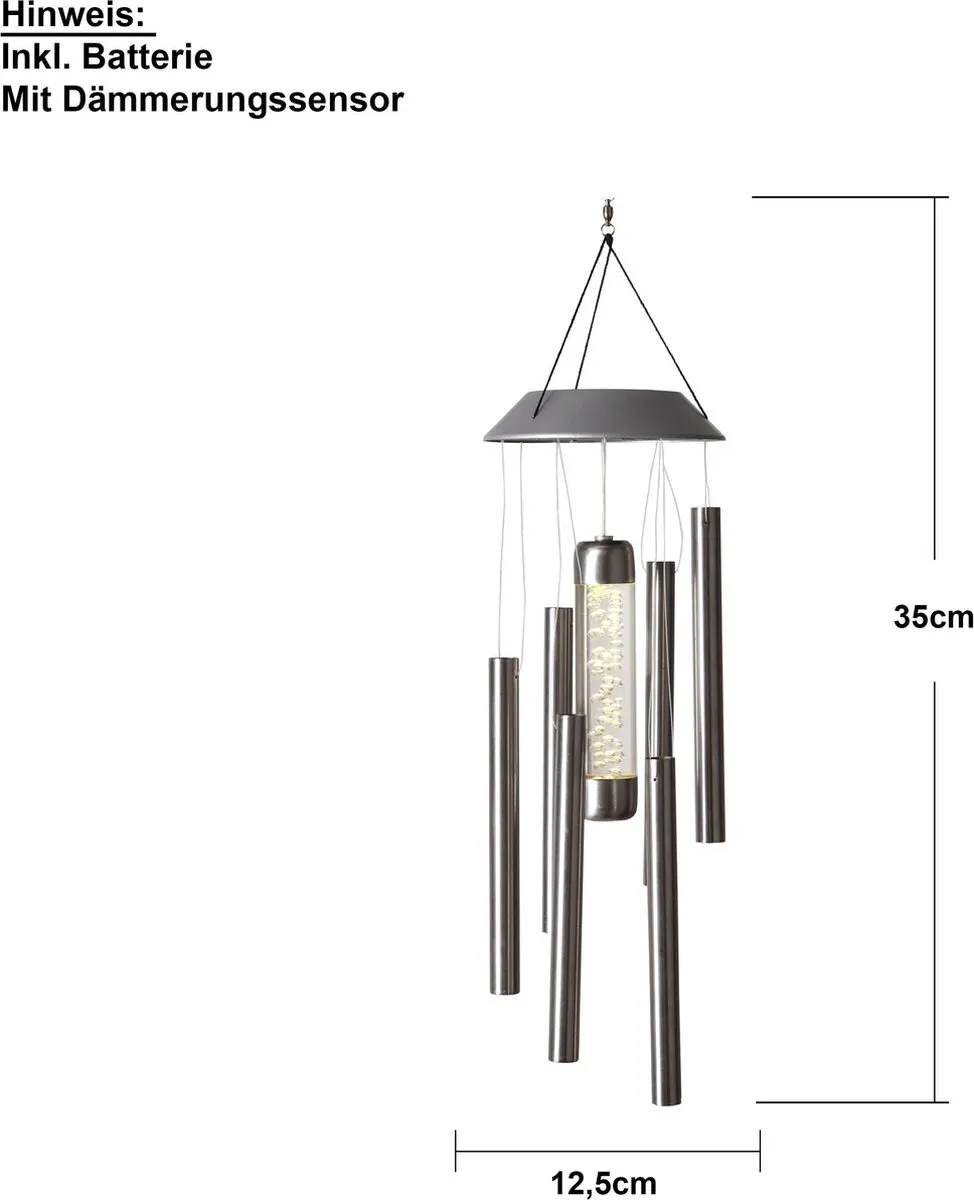 Star Trading 479-37 LED Buitenlamp Roestvrijstaal - Warm wit