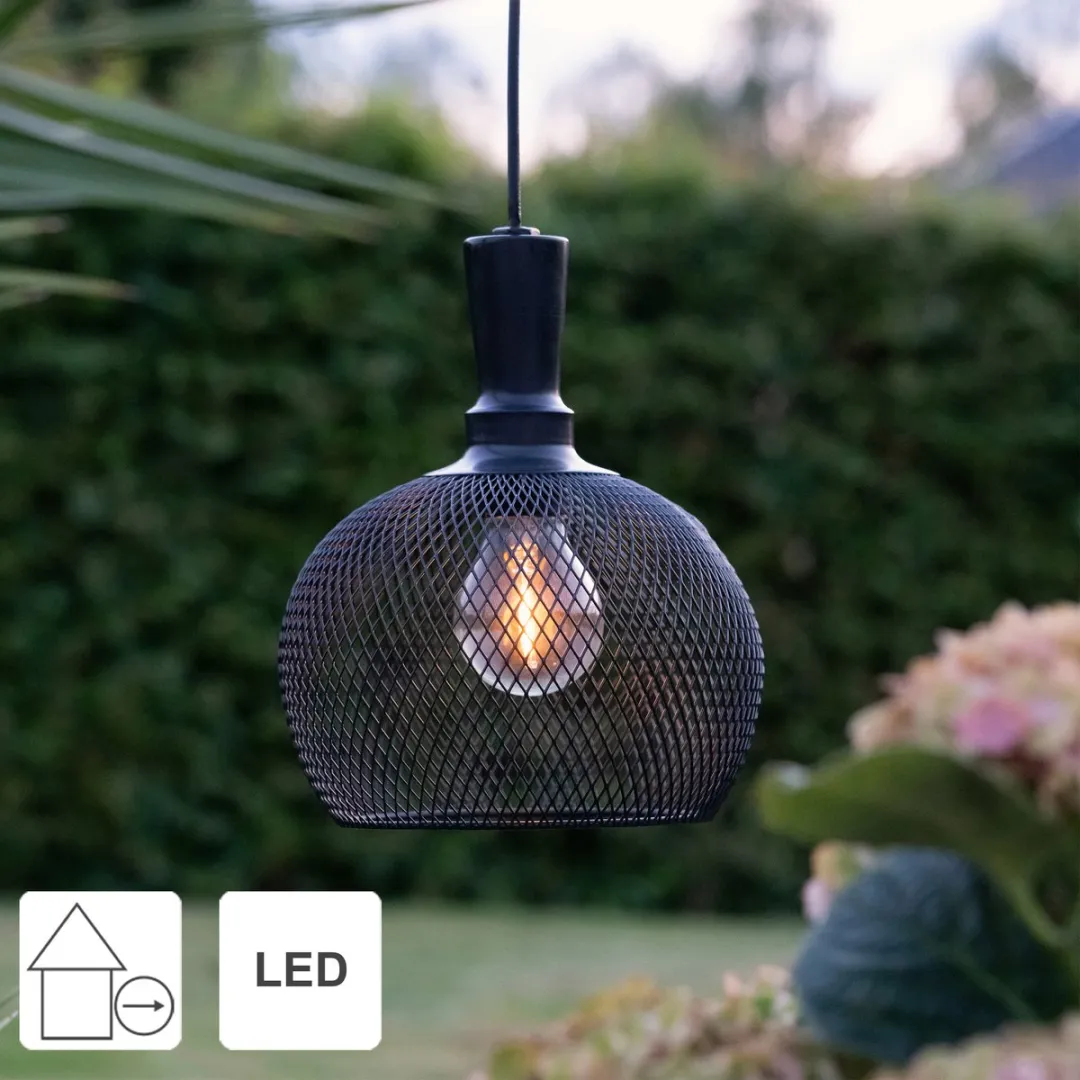Star Trading Solar Hanglamp Zonlicht LED - 25cm - Warm wit - Schemersensor