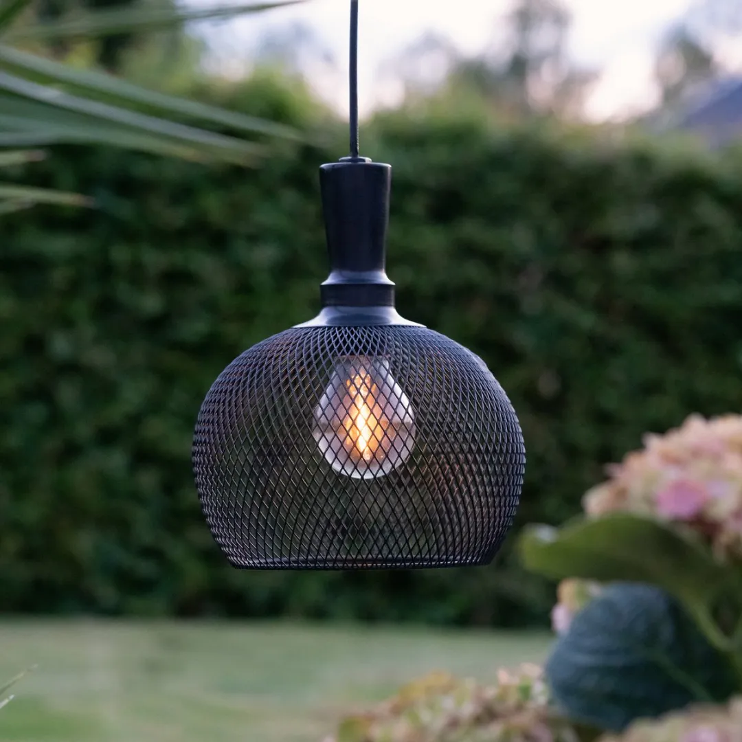 Star Trading Solar Hanglamp Zonlicht LED - 25cm - Warm wit - Schemersensor