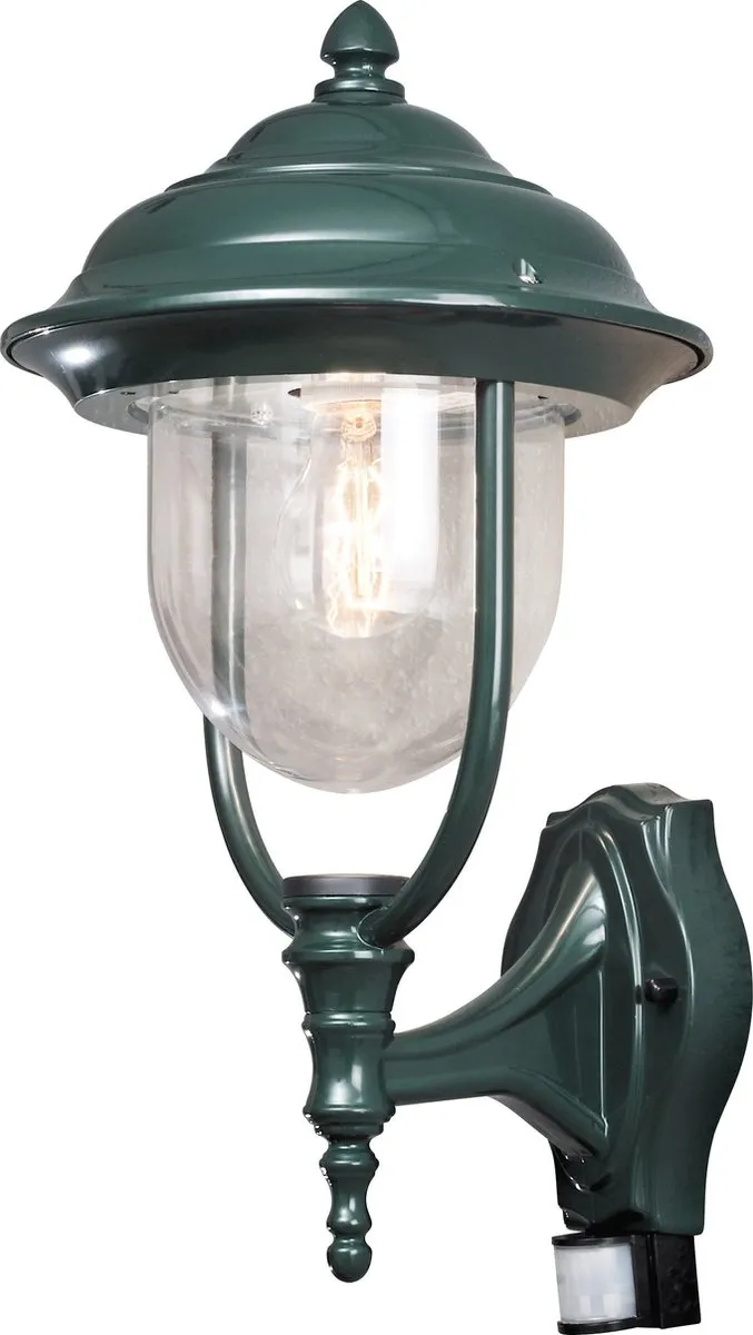 Konstsmide Parma Basic Sensor Wandlamp Groen 40W