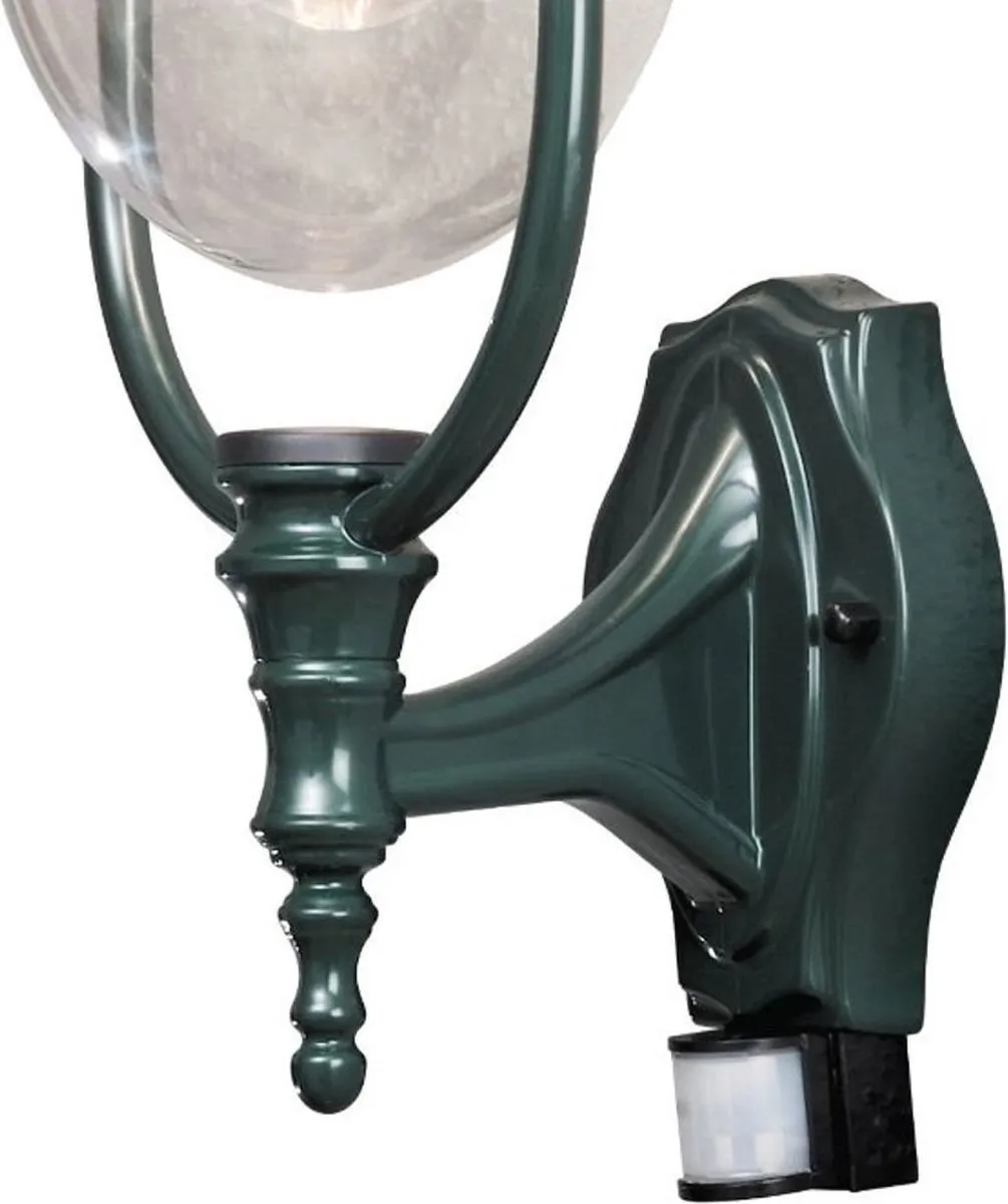 Konstsmide Parma Basic Sensor Wandlamp Groen 40W