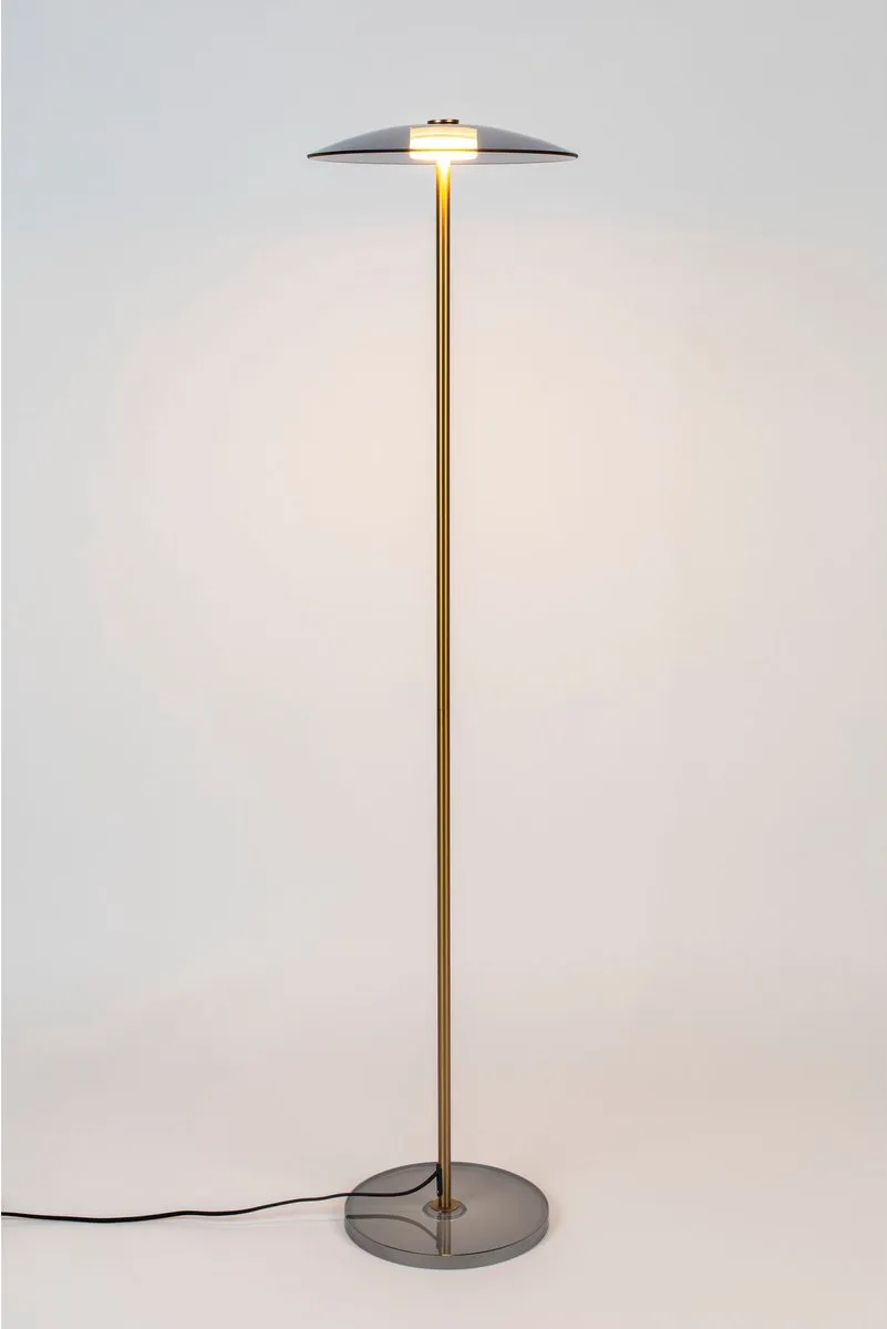 Zuiver Float Vloerlamp - Goud - Ø30cm
