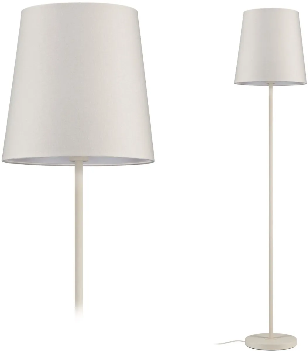 Paulmann Stellan II Staande lamp E27 - 20W - Crème Metaal