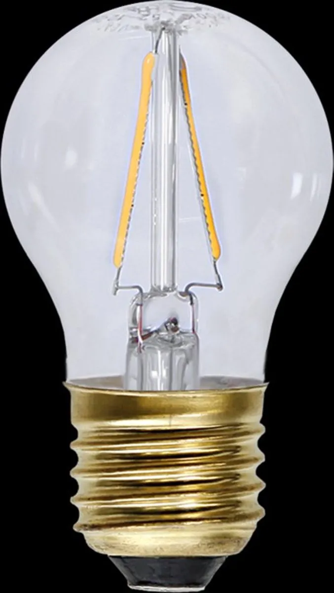 Star Trading Kogellamp E27 1.5W Super Warm Wit
