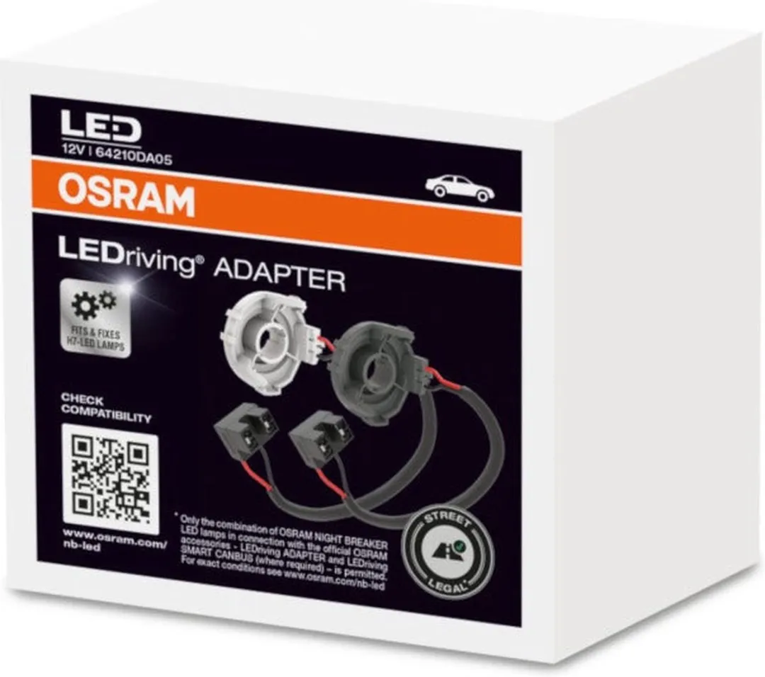 Osram Adapter Night Breaker H7-LED - 2 Stuks