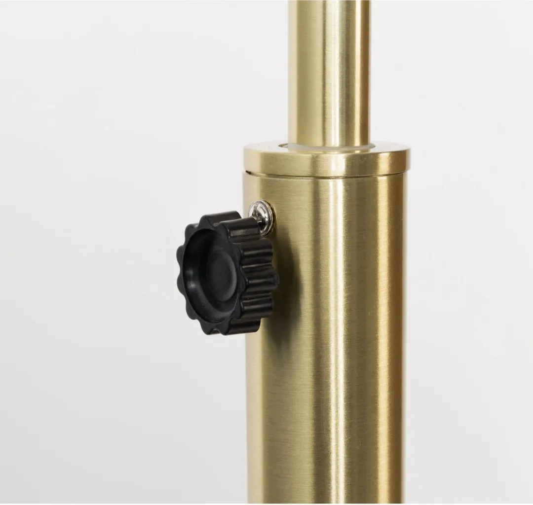 Zuiver Metal Bow Vloerlamp - Goud