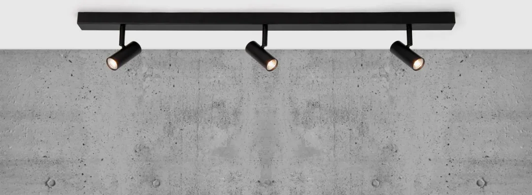 Nordlux Omari-spot 3x Spot - 4W Warm Wit - Zwart
