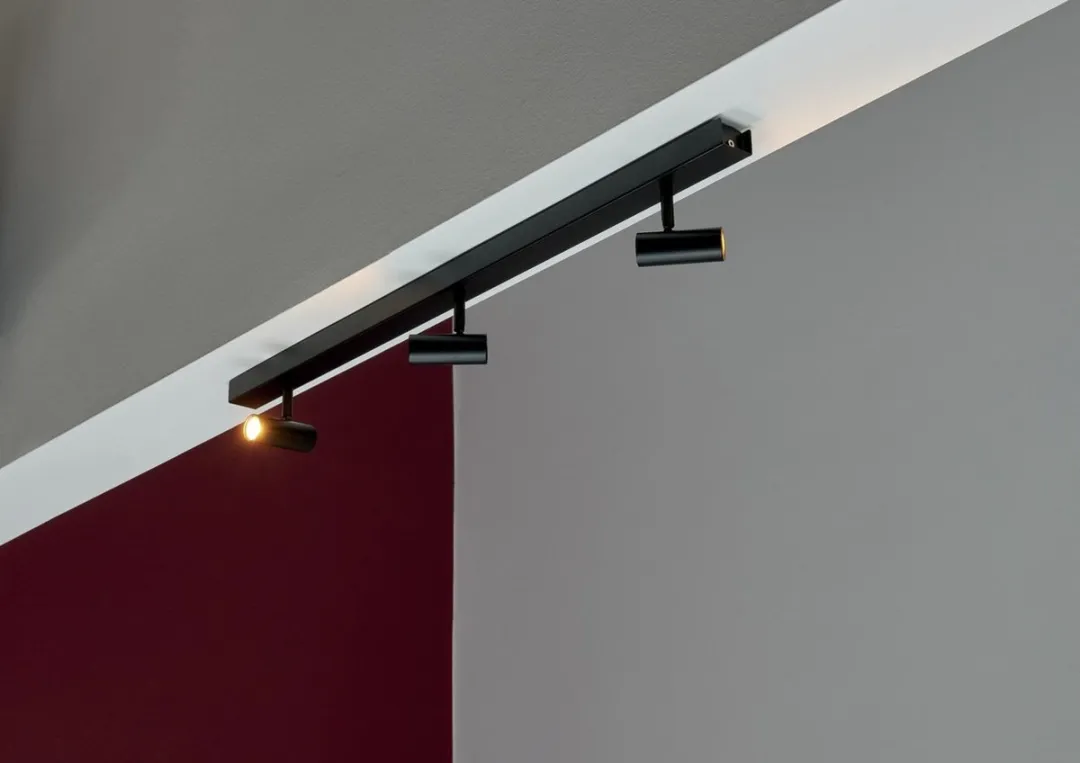 Nordlux Omari-spot 3x Spot - 4W Warm Wit - Zwart