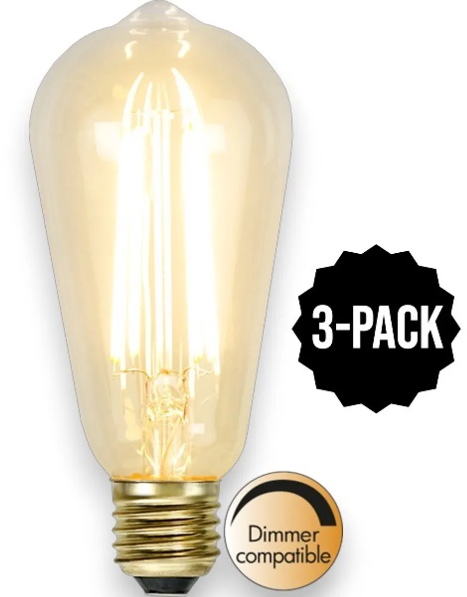 Star Trading Druppel-Edison E27 3.6W