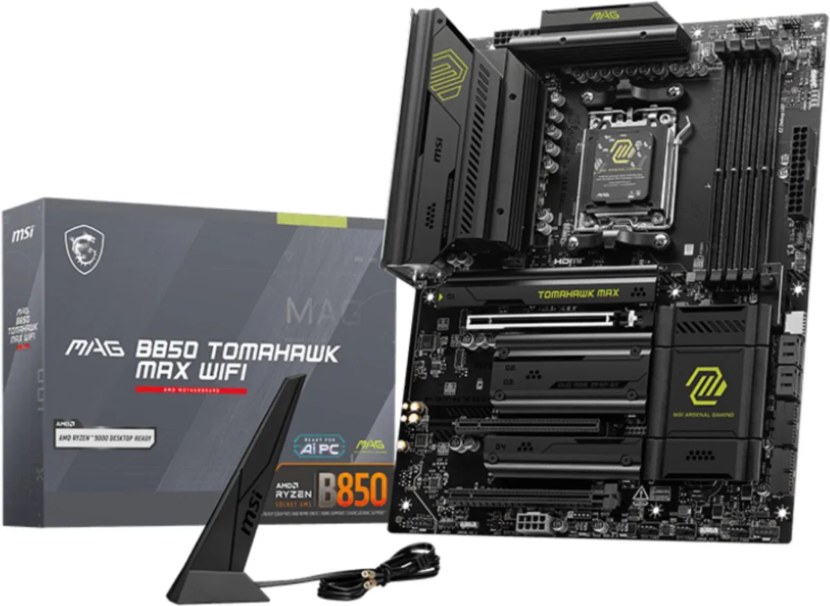 MSI MAG B850 Tomahawk WiFi Moederbord - AM5