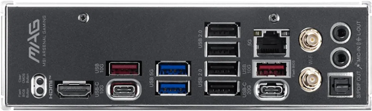 MSI MAG B850 Tomahawk WiFi Moederbord - AM5 - afbeelding 6 van 6