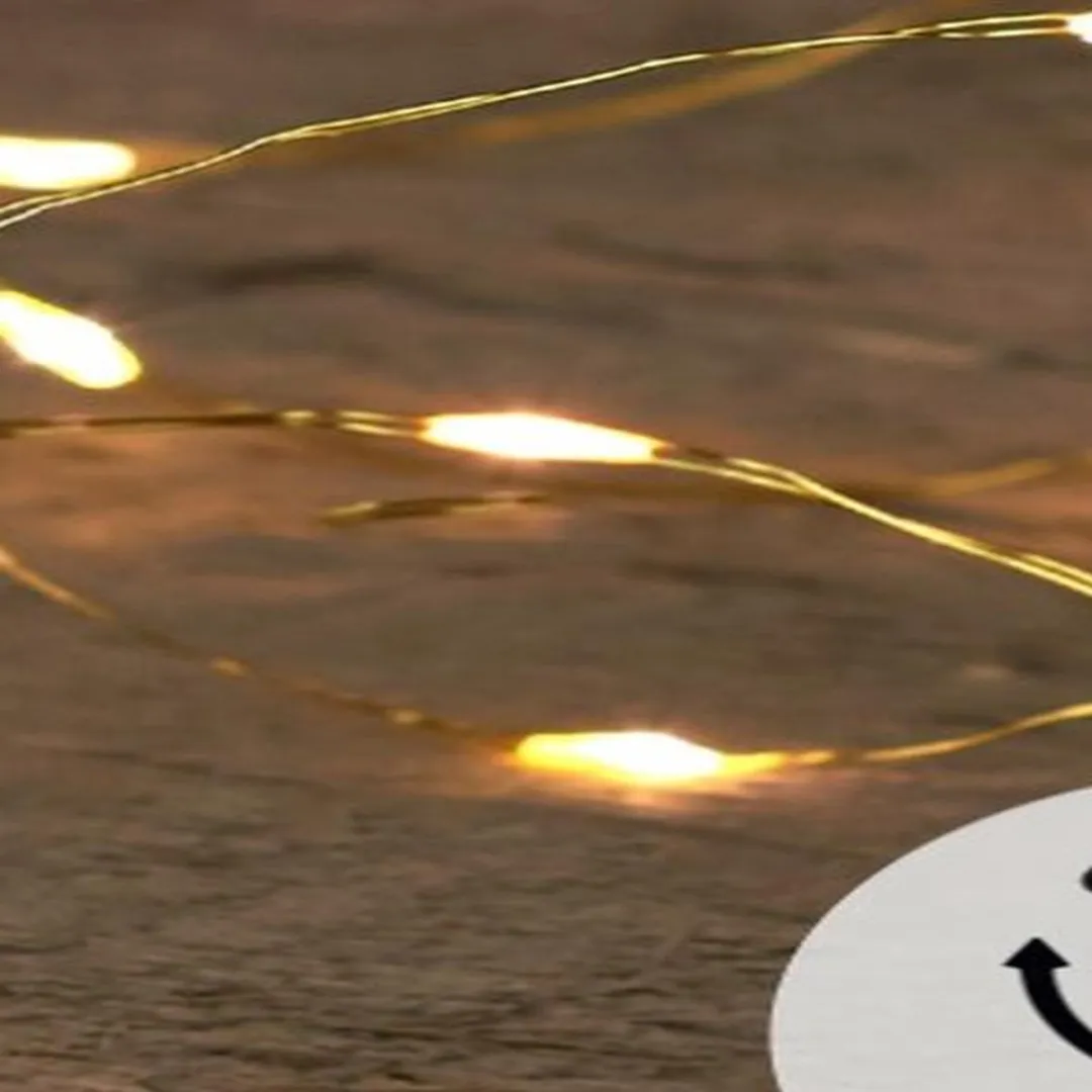Anna's Collection Draadverlichting 40 LED Warm Wit 100cm