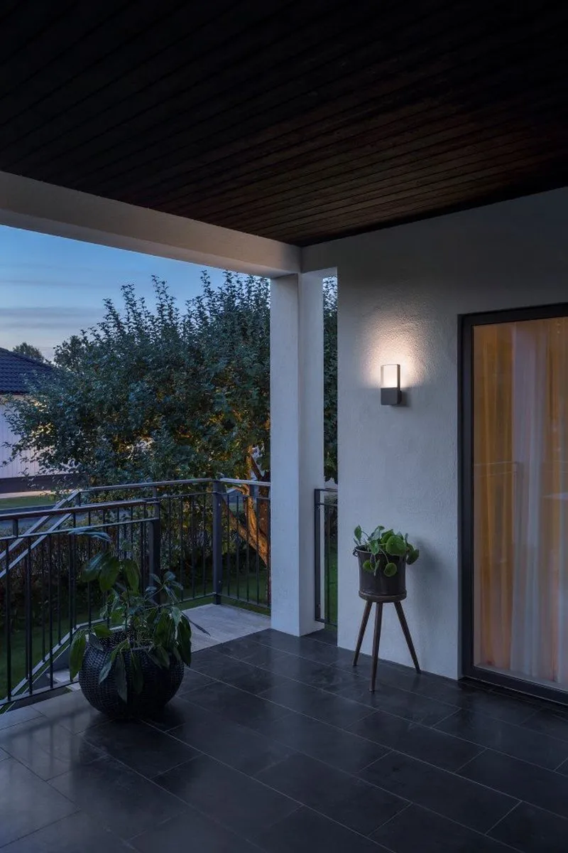 Konstsmide Design Wandlamp Matera 7850-370 - Antraciet