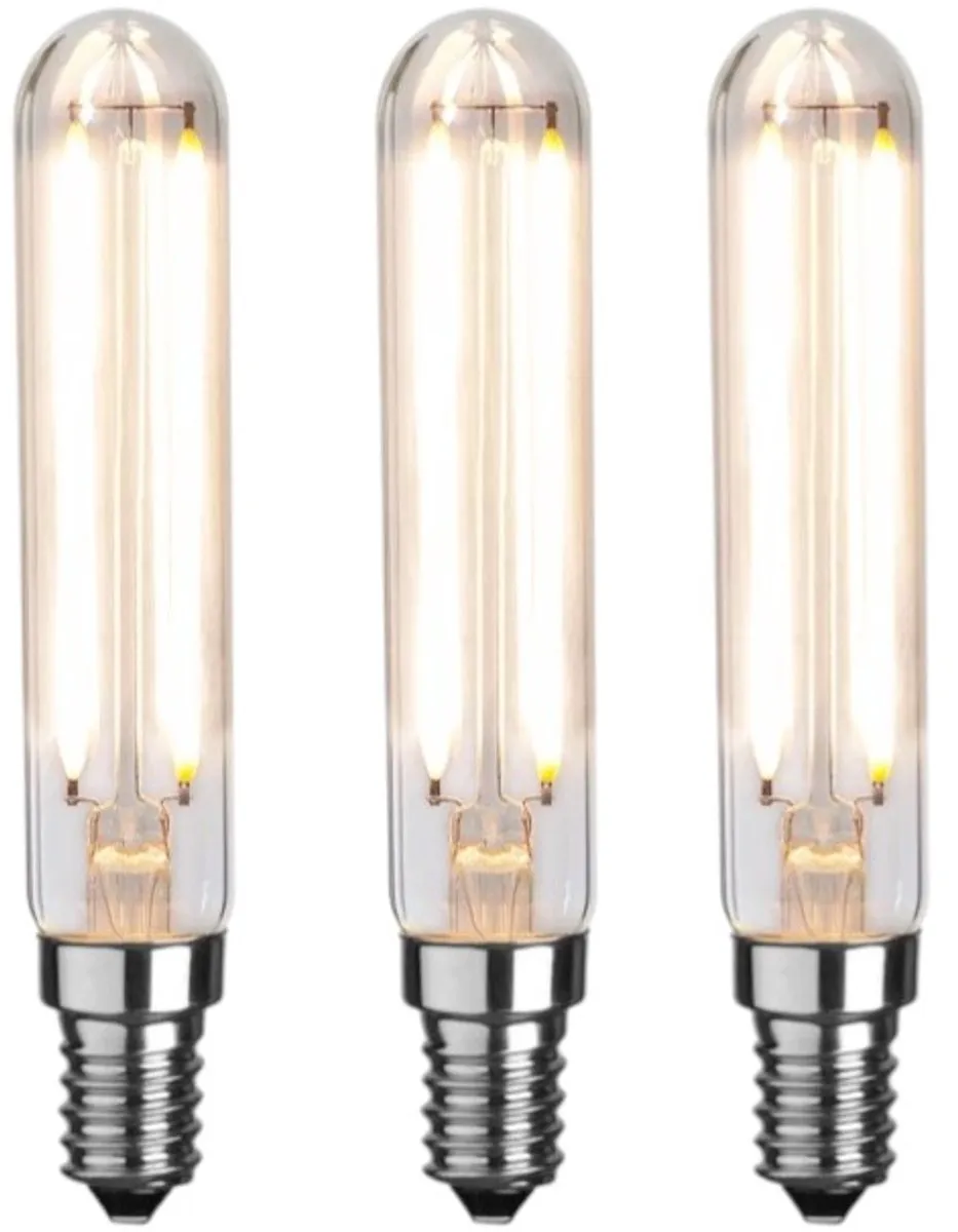 Star Trading Staaflamp E14 3.3W Extra Warm Wit - 3 Stuks