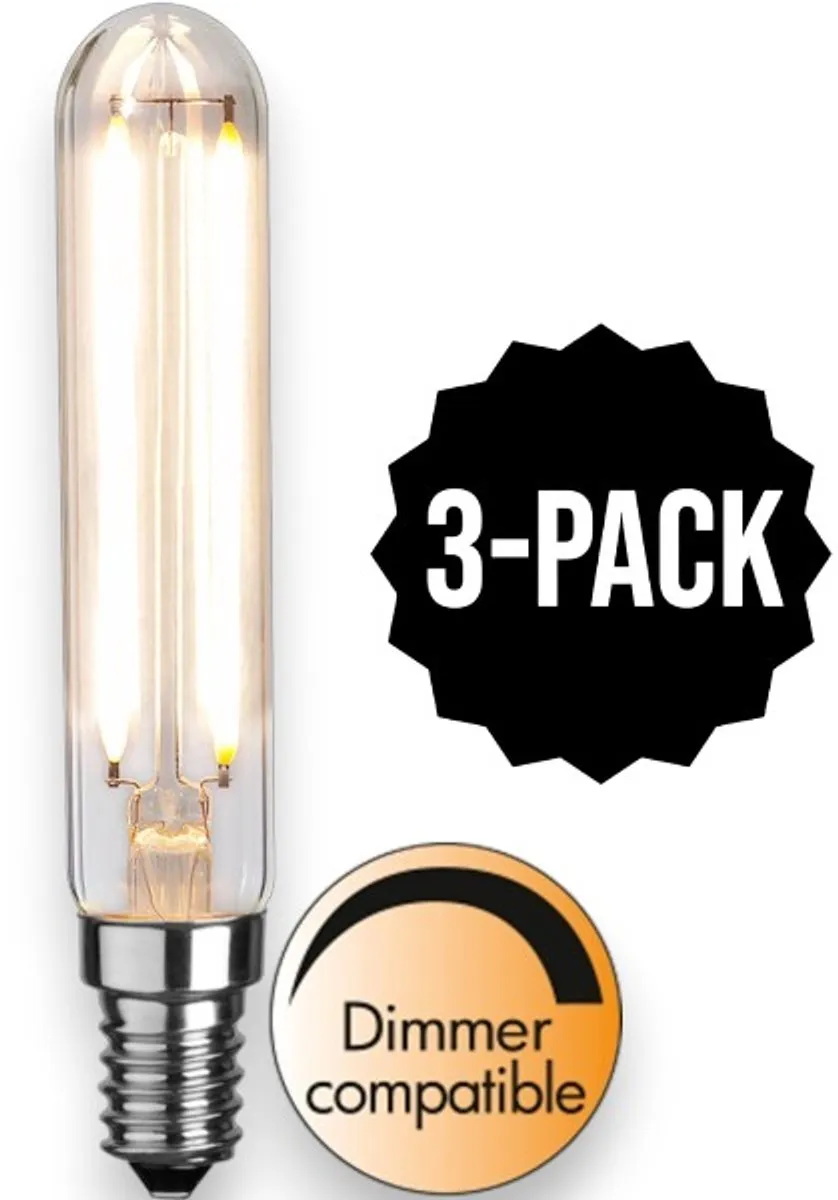 Star Trading Staaflamp E14 3.3W Extra Warm Wit