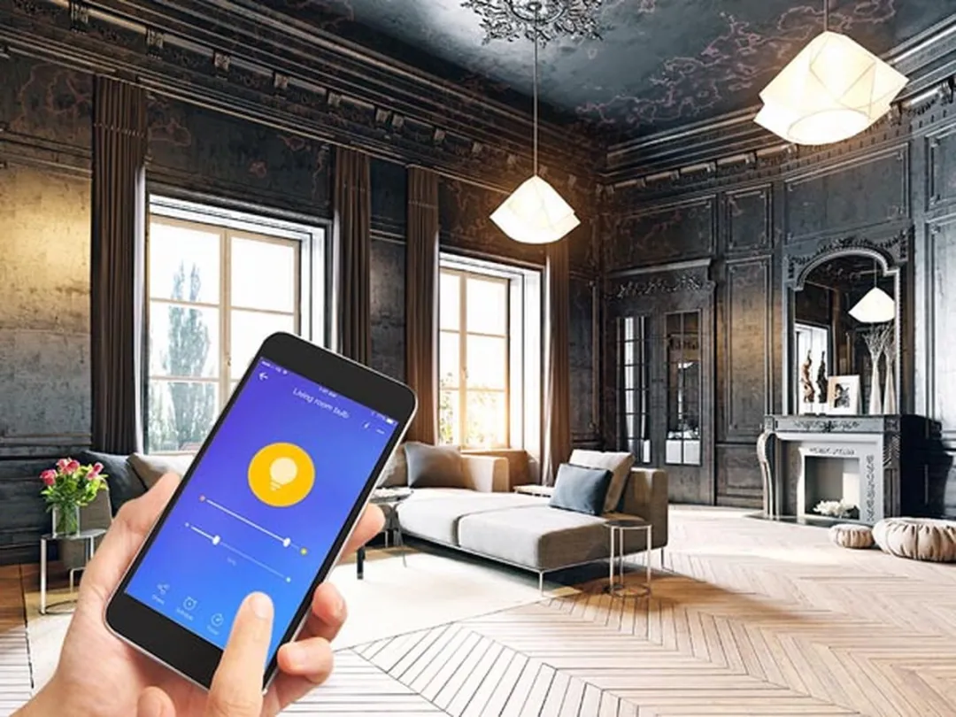 Perel SMART Wifi-Ledlamp E27 G125 - 6.5W 2700K Warmwit - afbeelding 4 van 6