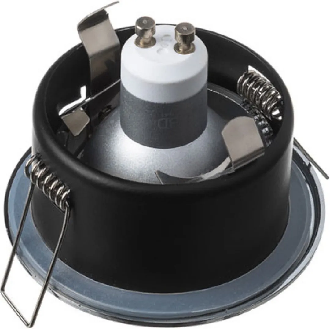Lybardo Inbouwspots Badkamer 3-pack - 3x GU10 3.5W Warmwit - Zilver