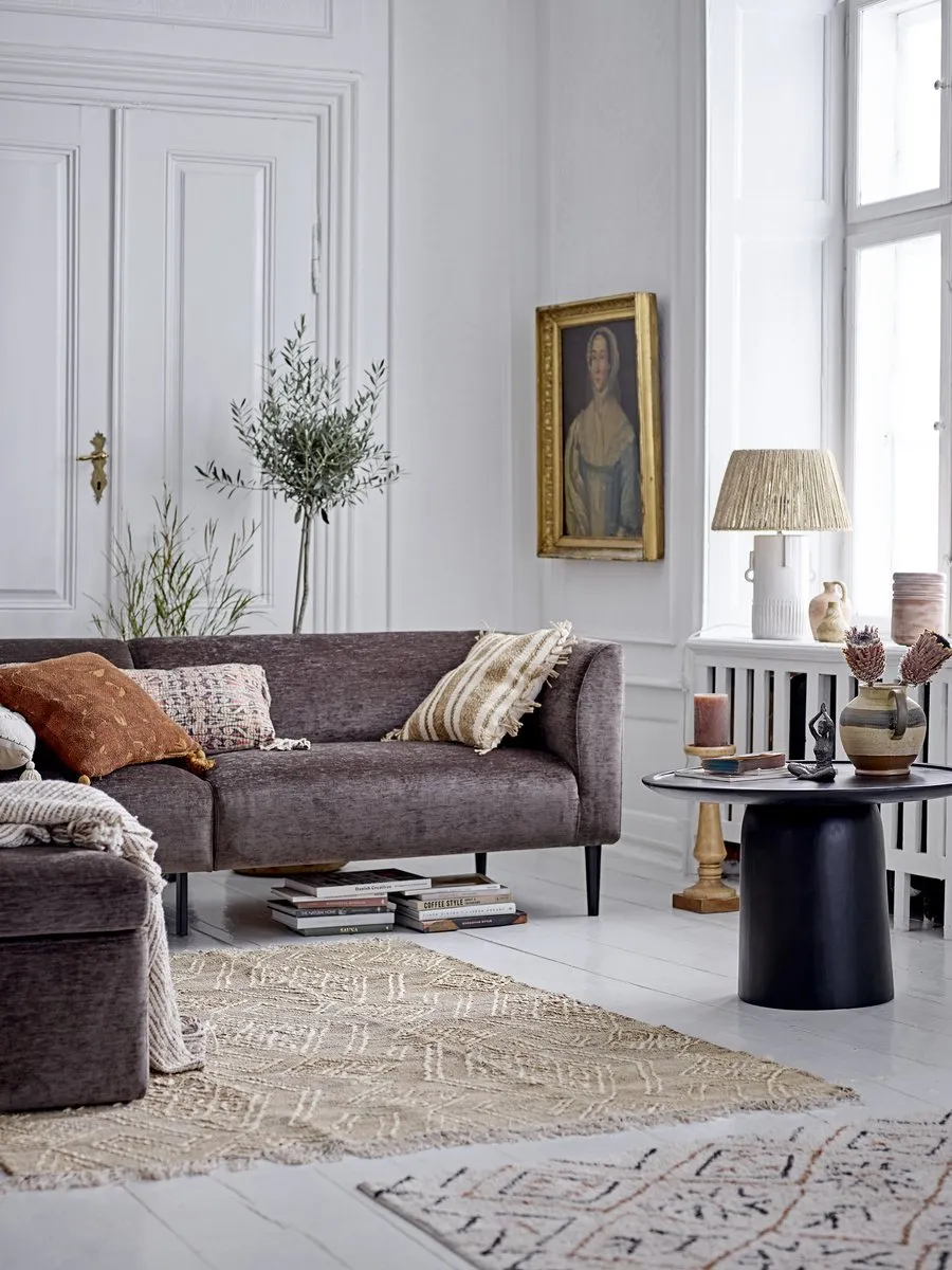 Bloomingville Rama Tafellamp Aardewerk - Wit