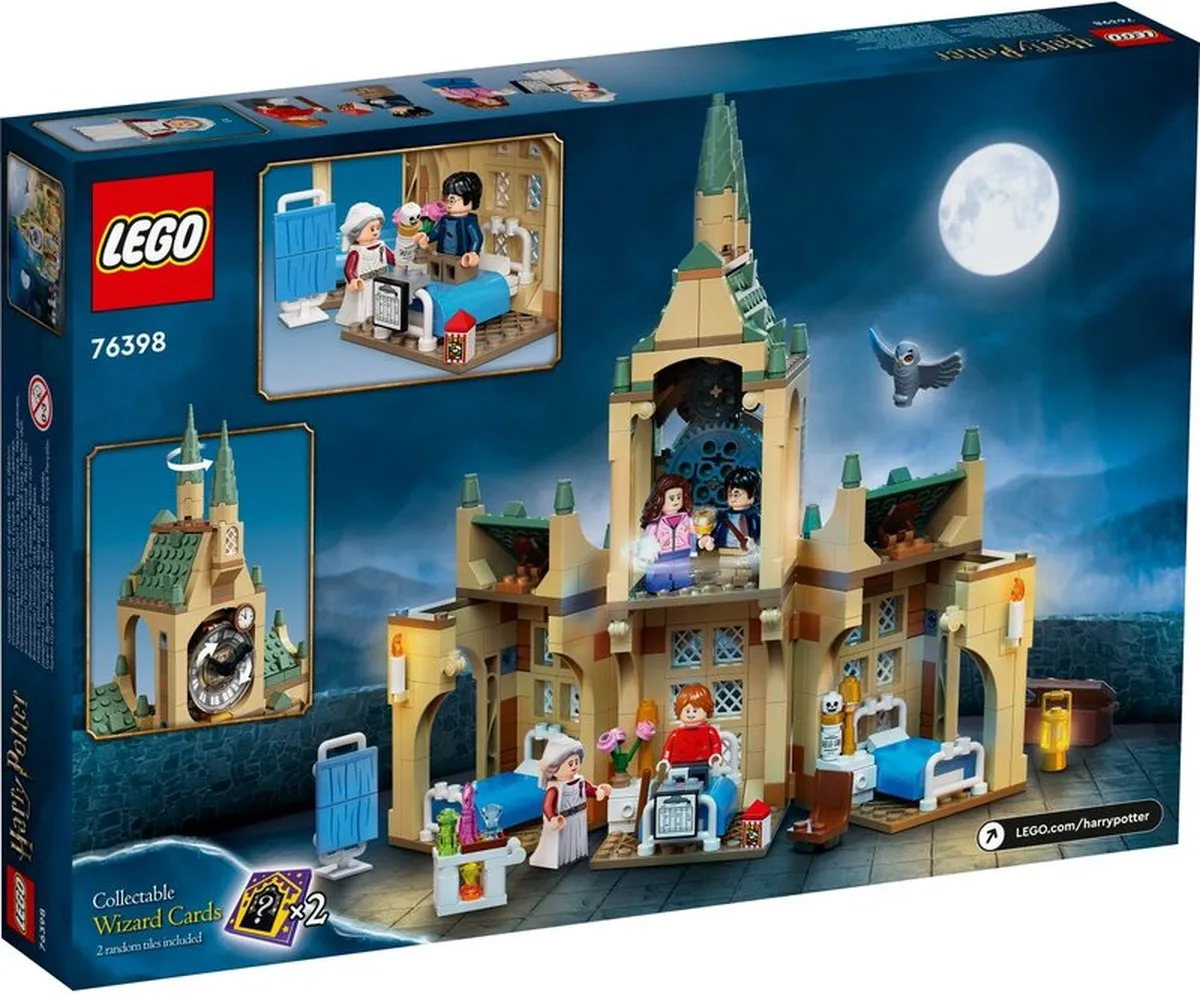 LEGO Harry Potter Zweinstein Ziekenhuisvleugel 76398 - 510 Stukken