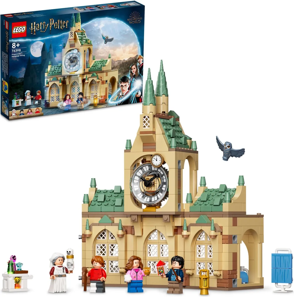 LEGO Harry Potter Zweinstein Ziekenhuisvleugel 76398 - 510 Stukken - afbeelding 6 van 6