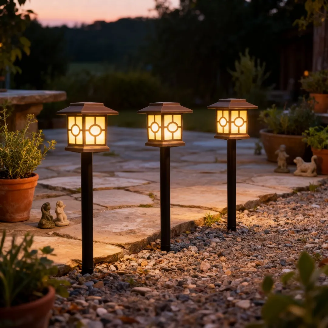 Grundig Solar Tuinlampen Set 3 Stuks - IP44