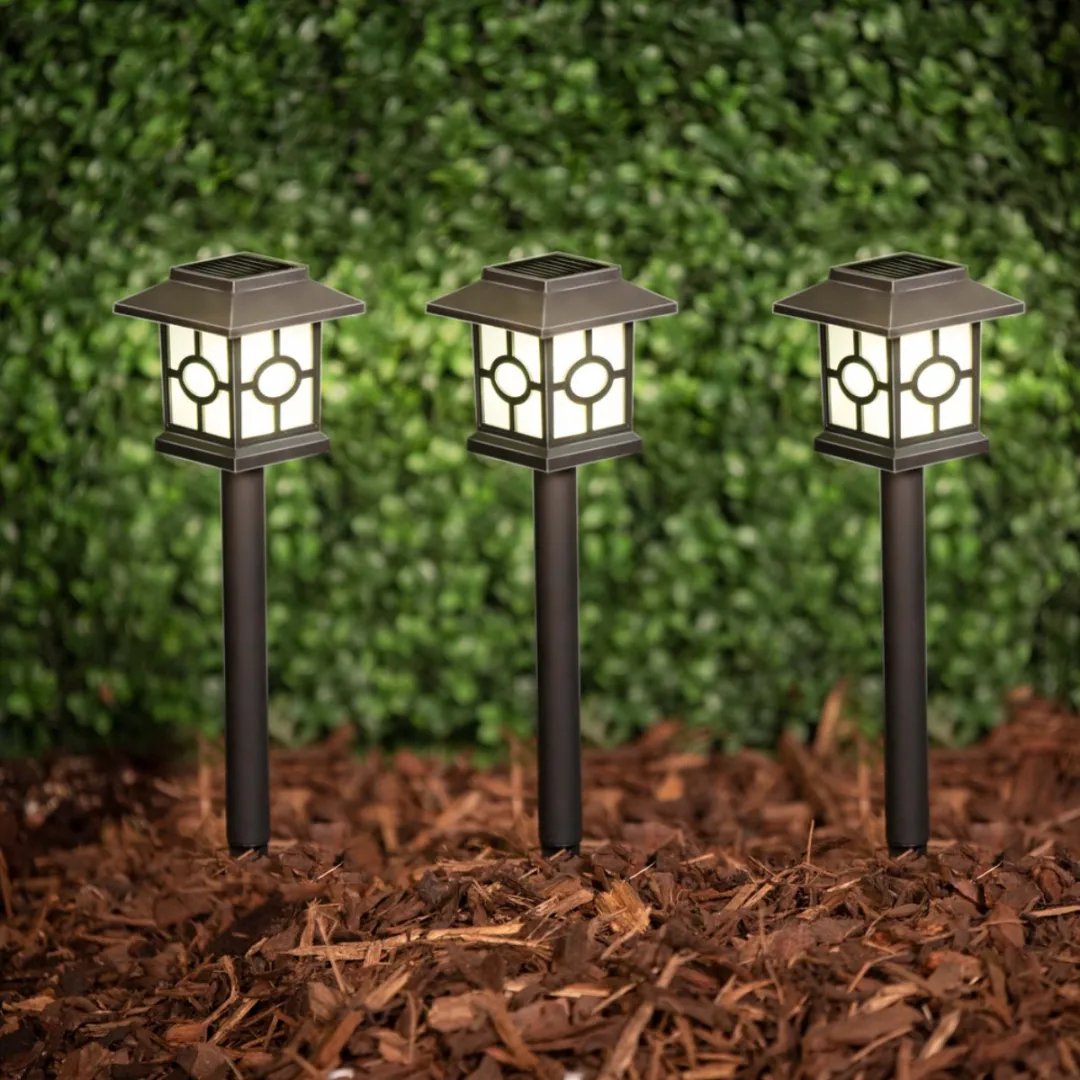 Grundig Solar Tuinlampen Set 3 Stuks - IP44