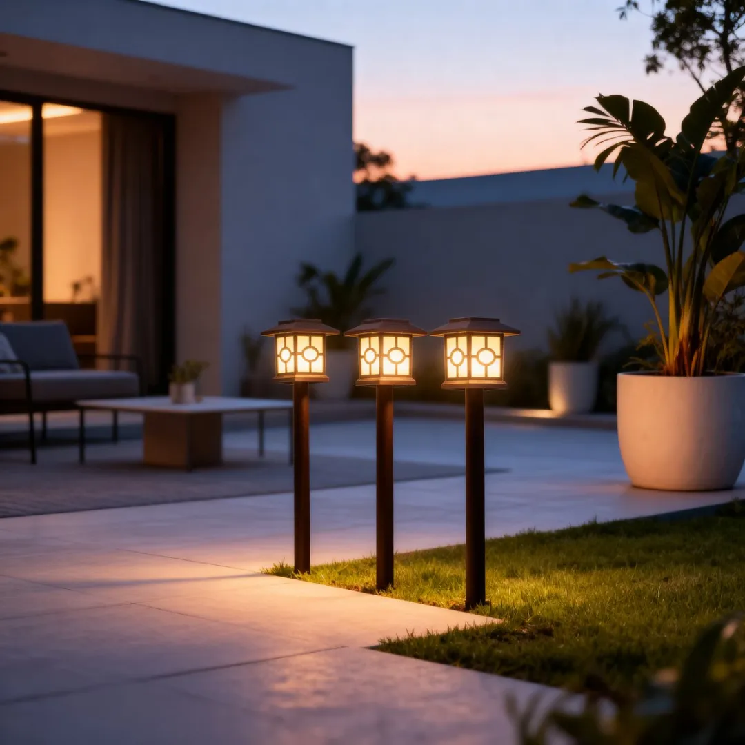 Grundig Solar Tuinlampen Set 3 Stuks - IP44
