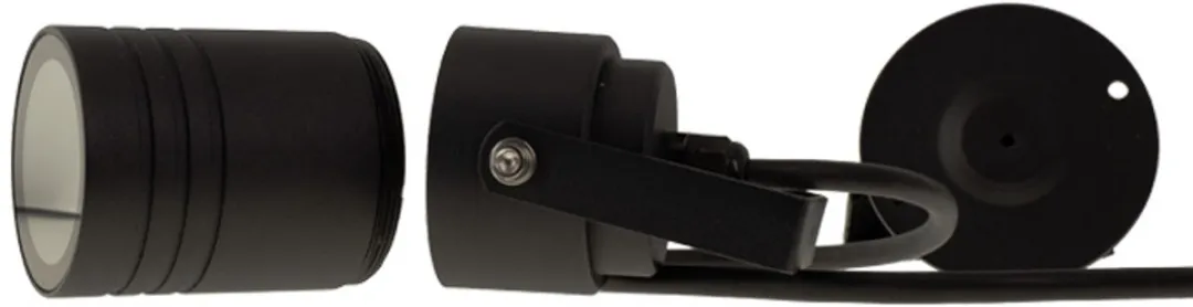 Lybardo Wandlamp Buiten Kantelbaar GU10 - Zwart - afbeelding 6 van 6