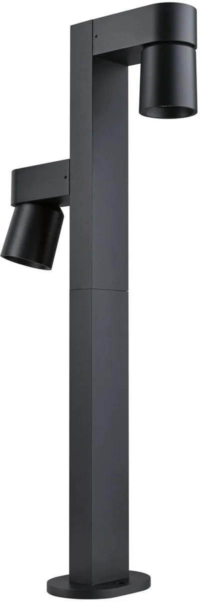 Paulmann Kimu LED-bolderlamp 2x7,8W 2200K - 500lm IP44 Antraciet
